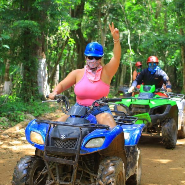 ATV DRIVING , CENOTE AND ZIPLINES