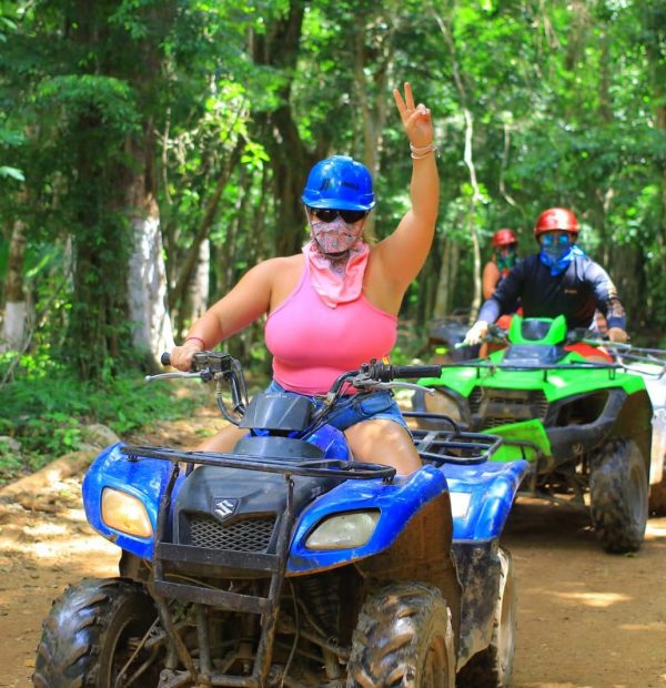 ATV DRIVING , CENOTE AND ZIPLINES